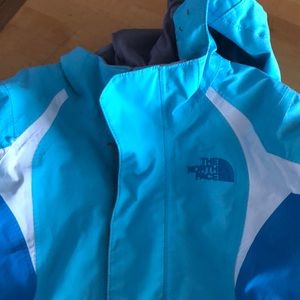 Youth Northface spring/fall or winter shell jacket